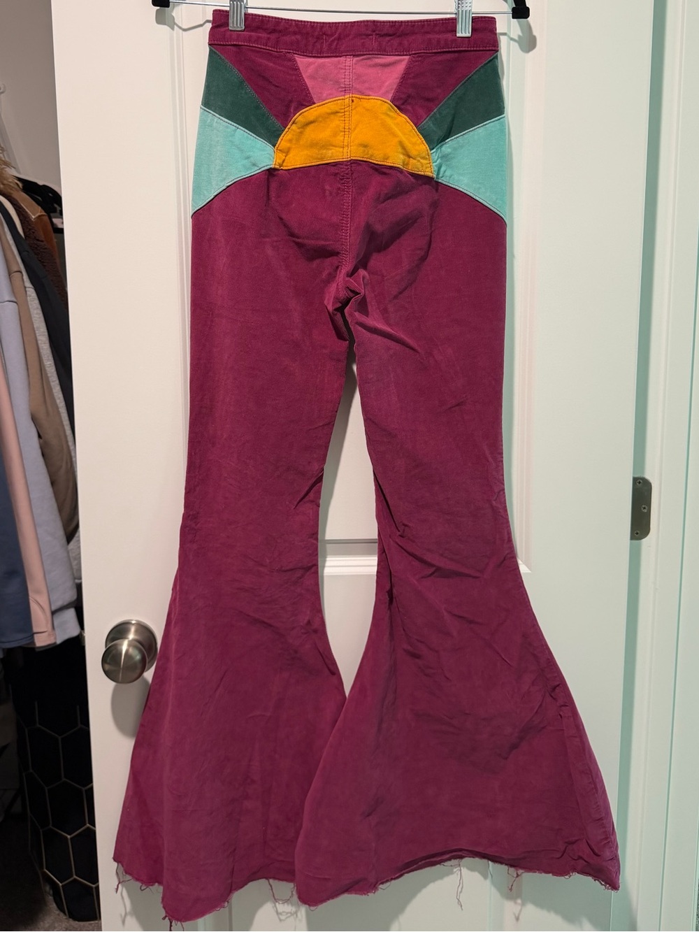 Free People Ray of Sunshine Cord Flare Jeans
